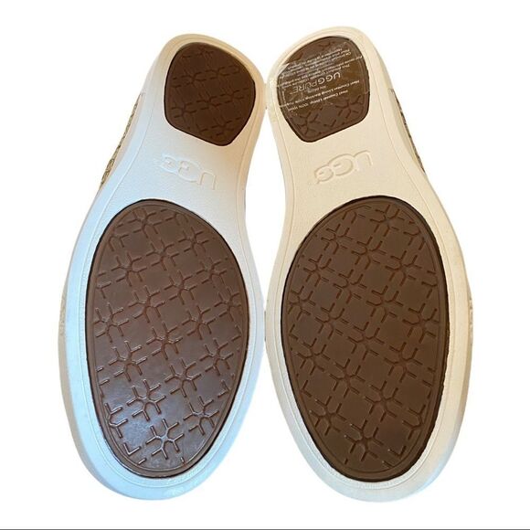 New in Box NIB UGG Women's "Eyan II" Blue Canvas Lace Sneakers 5 - Picture 5 of 5